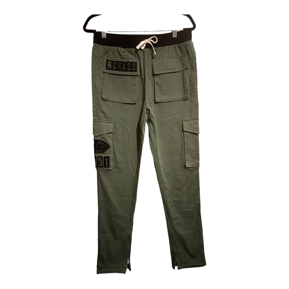 Young & Reckless Green Cargo Pants‎ with Durable Design
